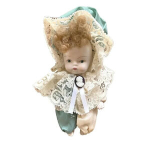 Vintage Porcelain Girl Doll